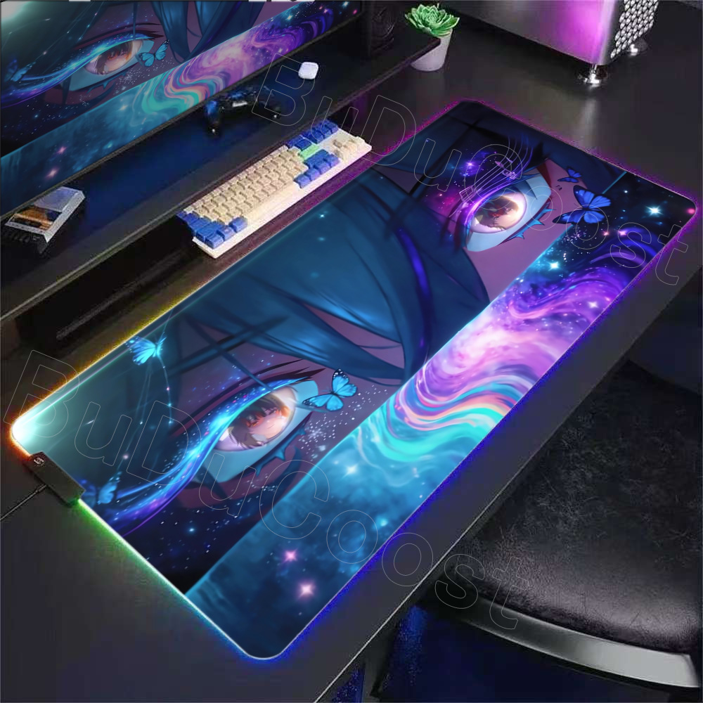 Desk Setup Rgb - RGB Desk Mat Beautiful Shorekeeper Chisa