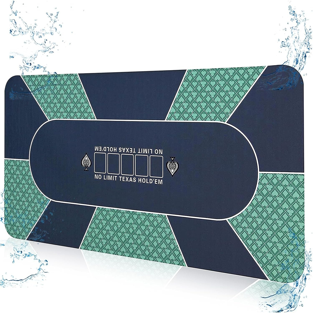 Rubber Mat Desk - Thickened Casino Texas Hold'em Table Mat