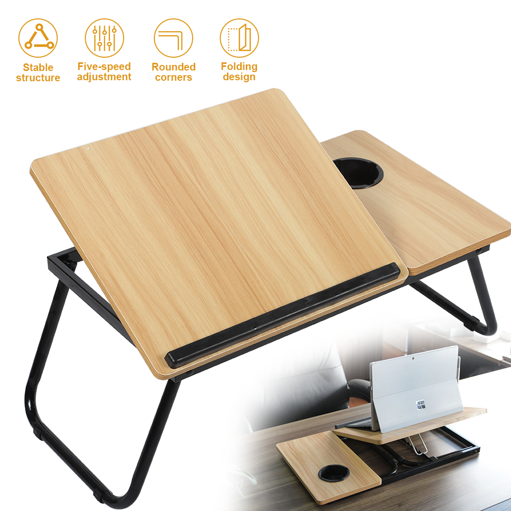 Desk Setup Maker - Adjustable Foldable Laptop Desk Portable Ergonomic