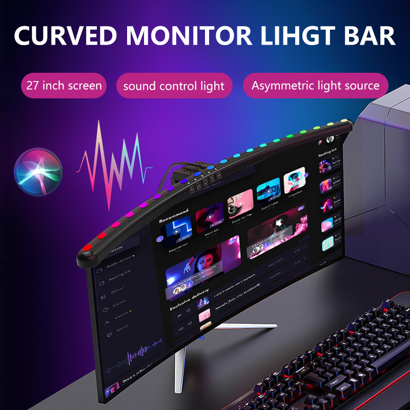 RGB Light Bar Monitor Smart Wi - Desk Setup Rgb ulasan dan harga