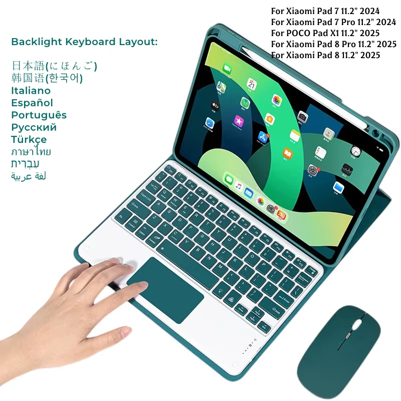 Backlight Keyboard Case Mouse  - Desk Setup Keyboard ulasan dan harga
