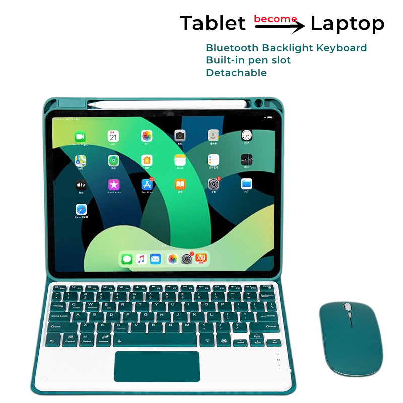 Backlight Keyboard Case Mouse  - Desk Setup Keyboard ulasan dan harga