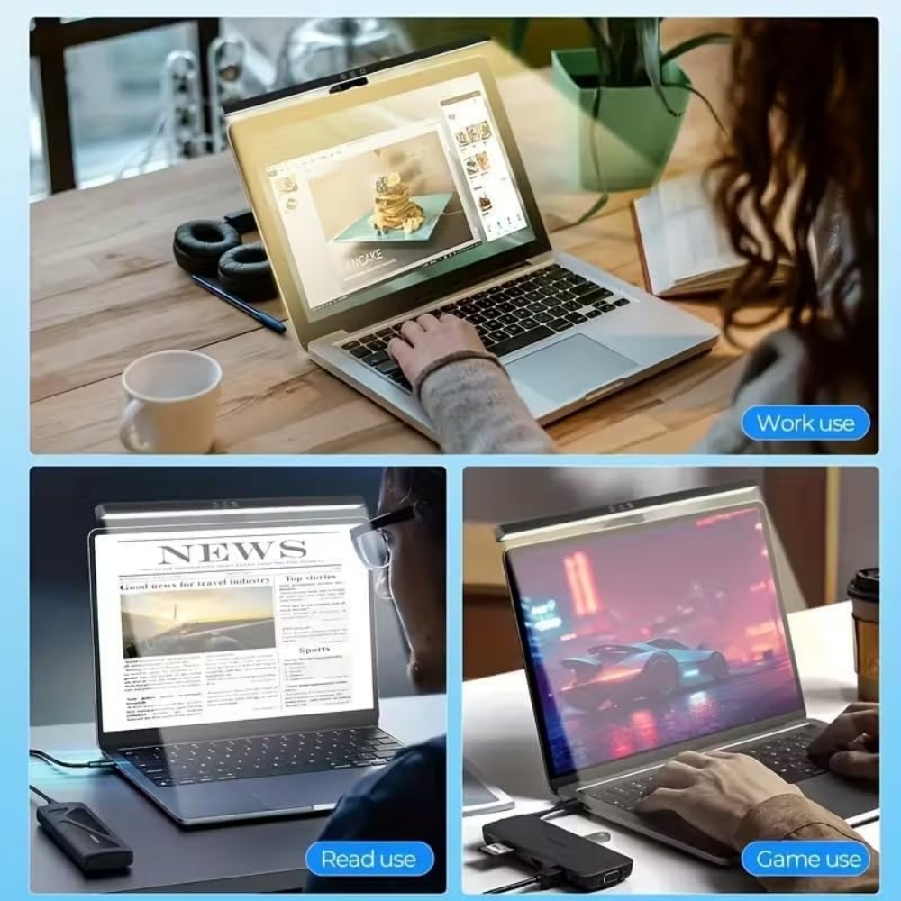 LED Screen Light Bar Computer  - Led Desk Light Usb ulasan dan harga