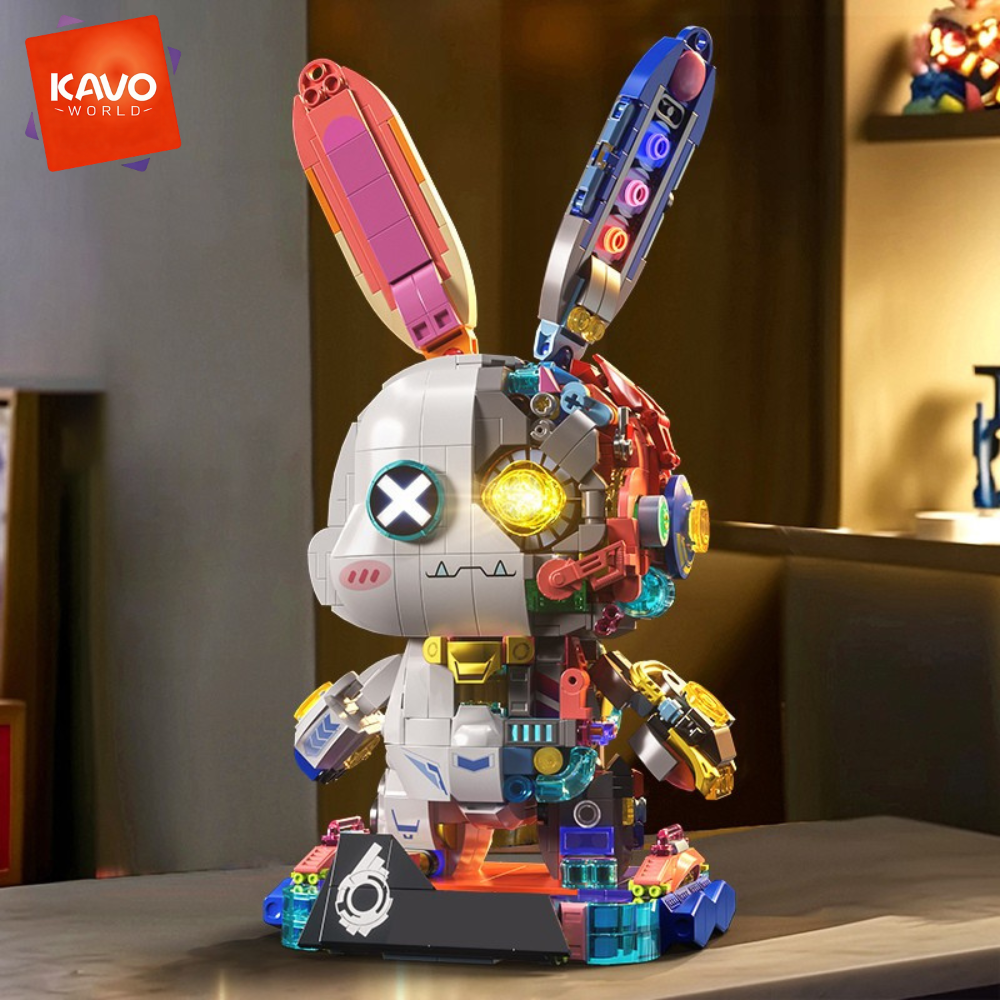KAVOWORLD Cyberpunk Mechanical - Desk Setup Designer ulasan dan harga