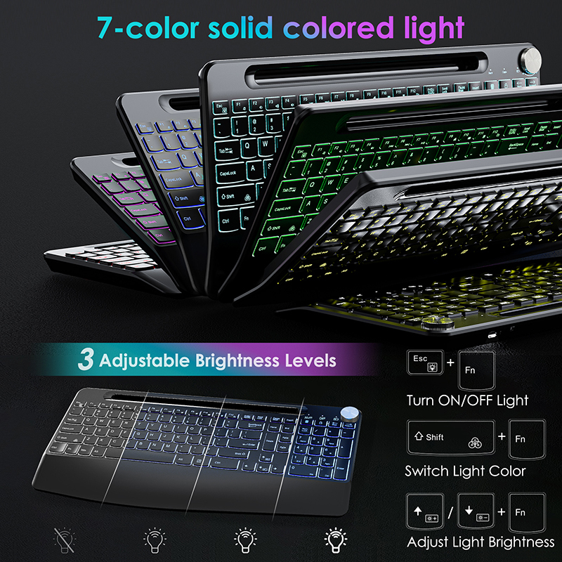 2.4G&Type-C Wireless Keyboard  - Desk Setup Keyboard ulasan dan harga