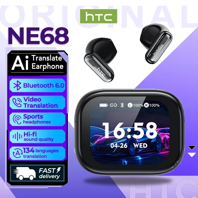 HTC NE68 AI Translator Wireles - Desk Hifi Setup ulasan dan harga