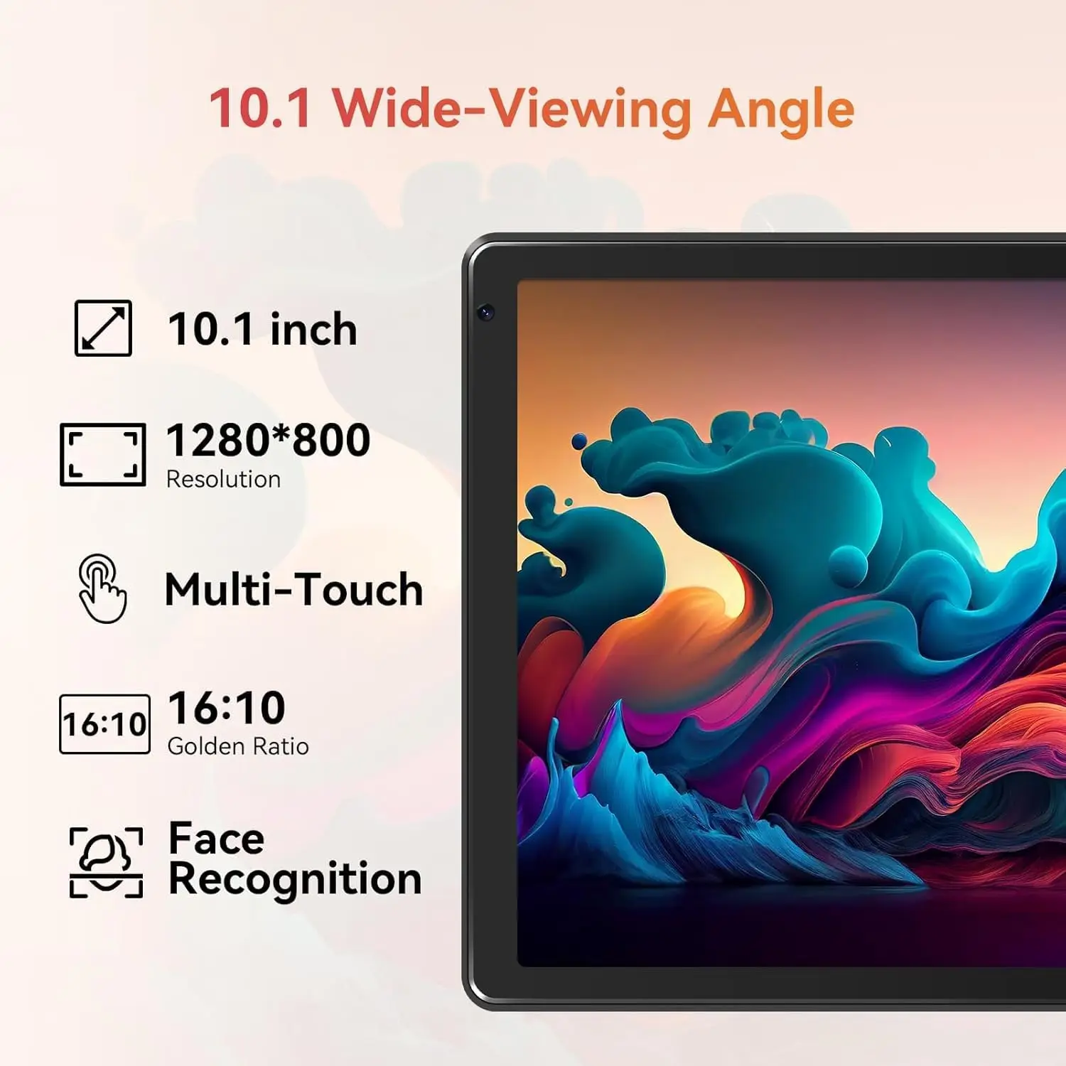 URAO 10 Inch Android 15 Tablet - Desk Setup Keyboard ulasan dan harga