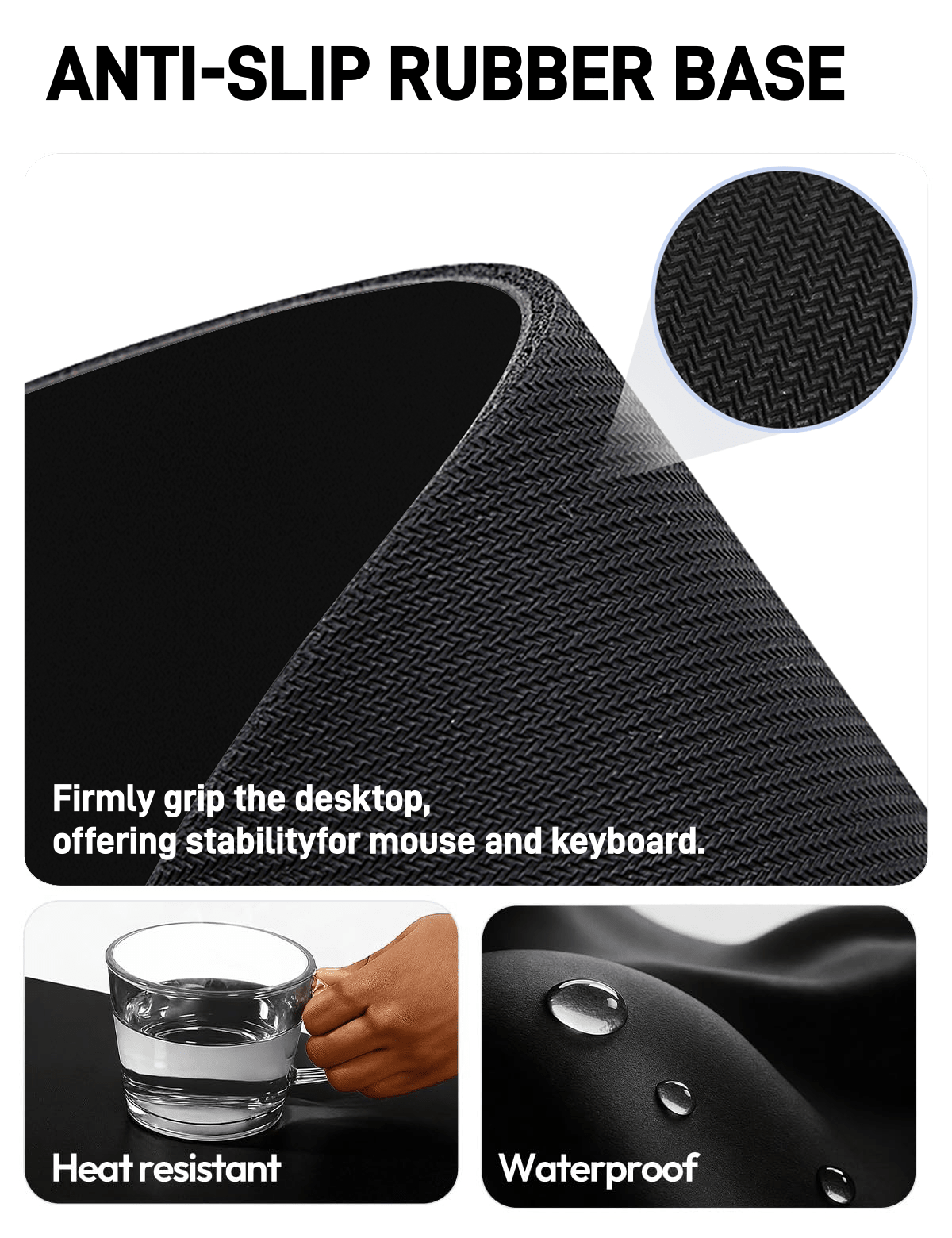Large Black & Beige Checkerboa - Desk Setup Designer ulasan dan harga