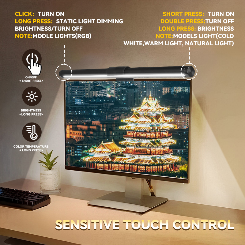 Monitor Bar LED Desk Light Com - Led Desk Light Usb ulasan dan harga