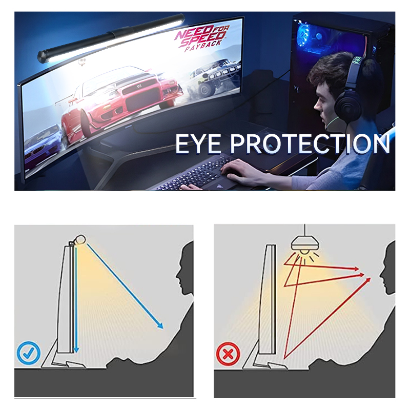 Monitor Bar LED Desk Light Com - Led Desk Light Usb ulasan dan harga