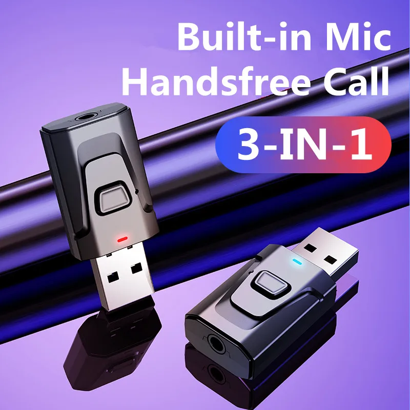 USB Bluetooth 5.0 Transmitter  - Desk Hifi Setup ulasan dan harga