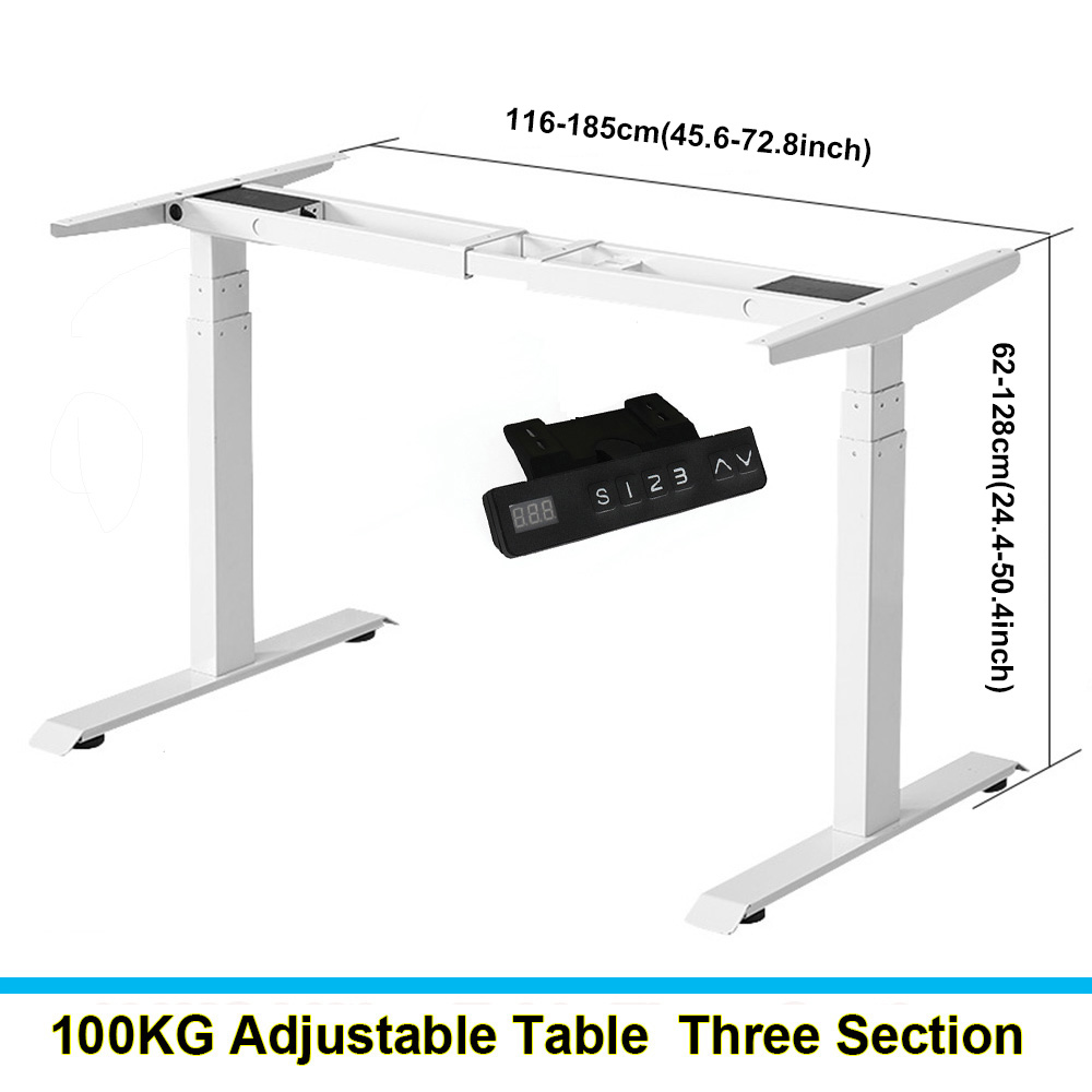 Two/Three Section Electric Lif - Desk Setup Maker ulasan dan harga