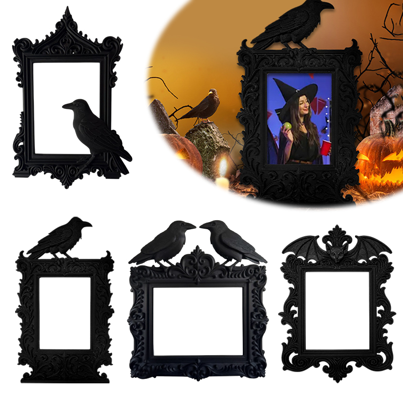 Decorations HaLLoween Crow Bat - Desk Setup Photo ulasan dan harga
