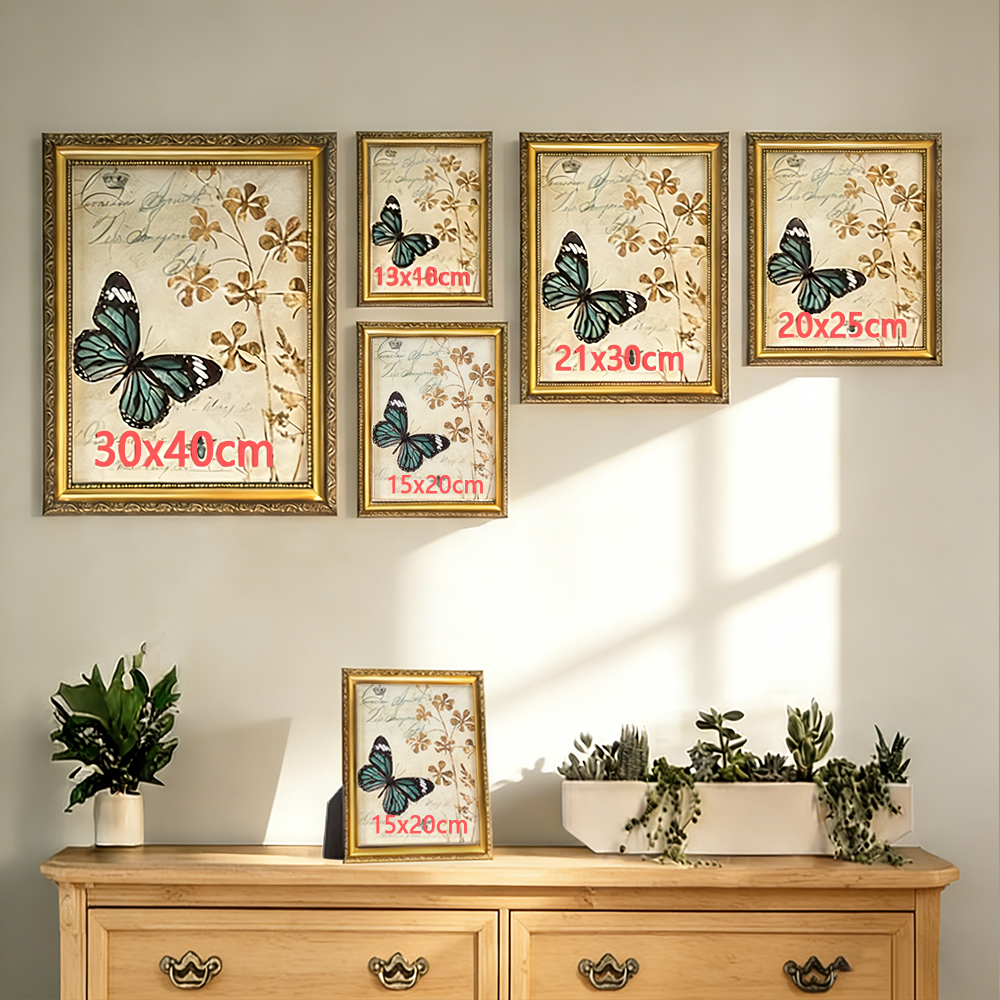 Antique Gold Photo Frame - Ava - Desk Setup Photo ulasan dan harga