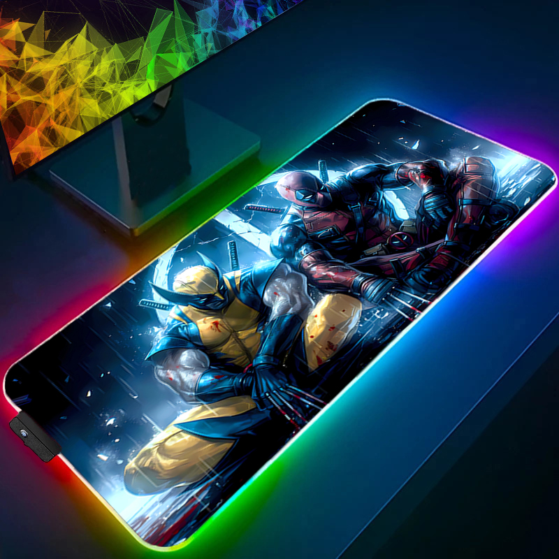 LED Mouse Pad Gaming Backlight - Desk Setup Rgb ulasan dan harga