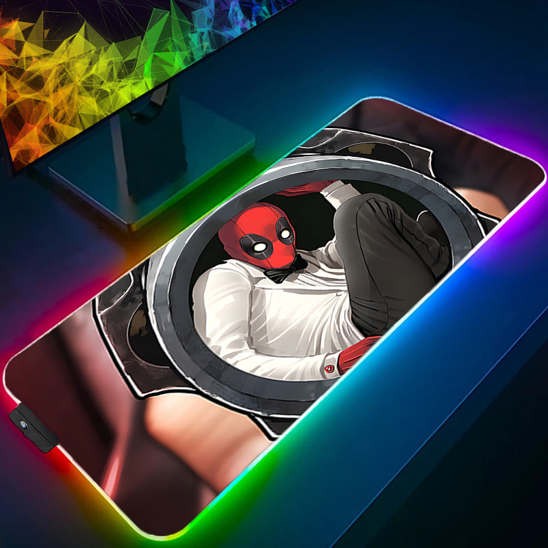 LED Mouse Pad Gaming Backlight - Desk Setup Rgb ulasan dan harga