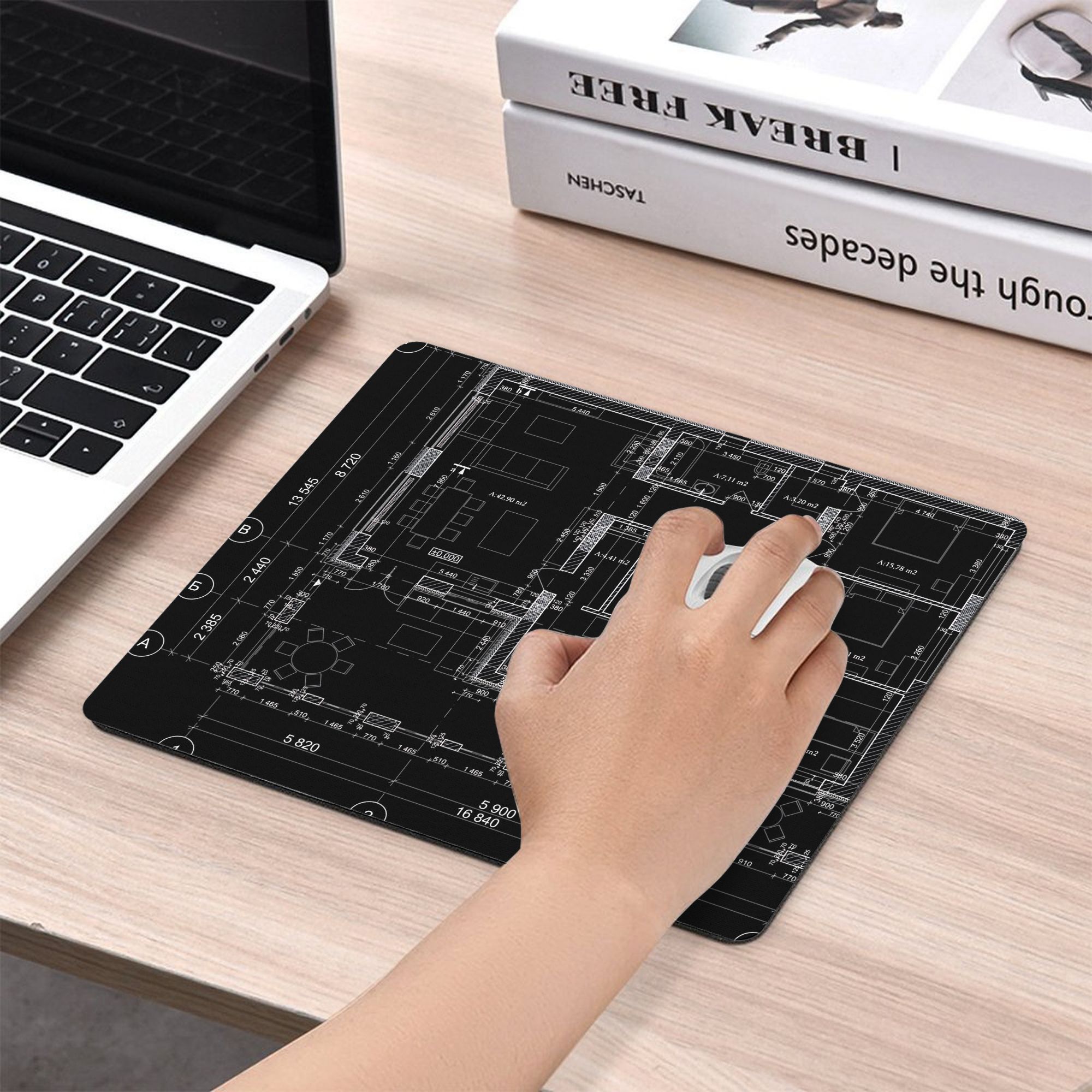 Detailed Architectural Private - Desk Setup Layout ulasan dan harga