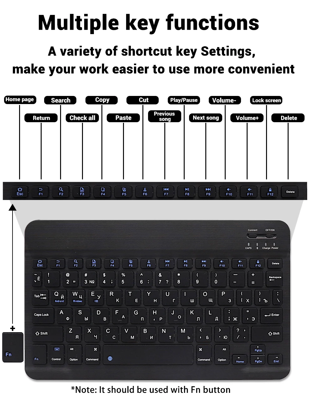 READ YYEAH RGB Backlit Bluetoo - Desk Setup Keyboard ulasan dan harga