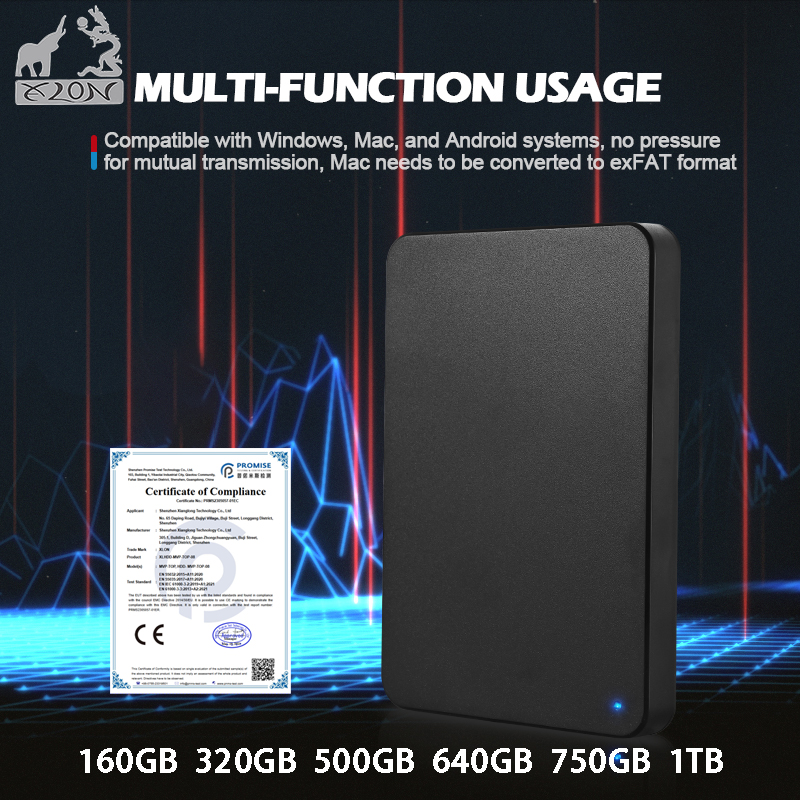 HD External Hard Drive 1TB 250 - Desk Setup Ps5 ulasan dan harga