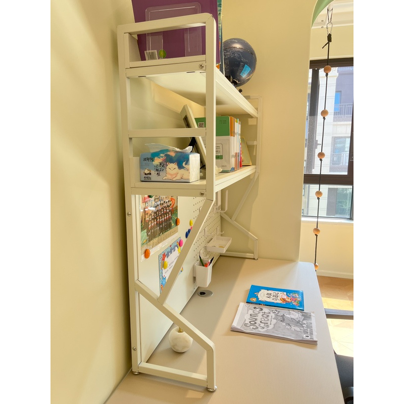 Desktop Storage Shelf with Peg - Desk Setup At Home ulasan dan harga