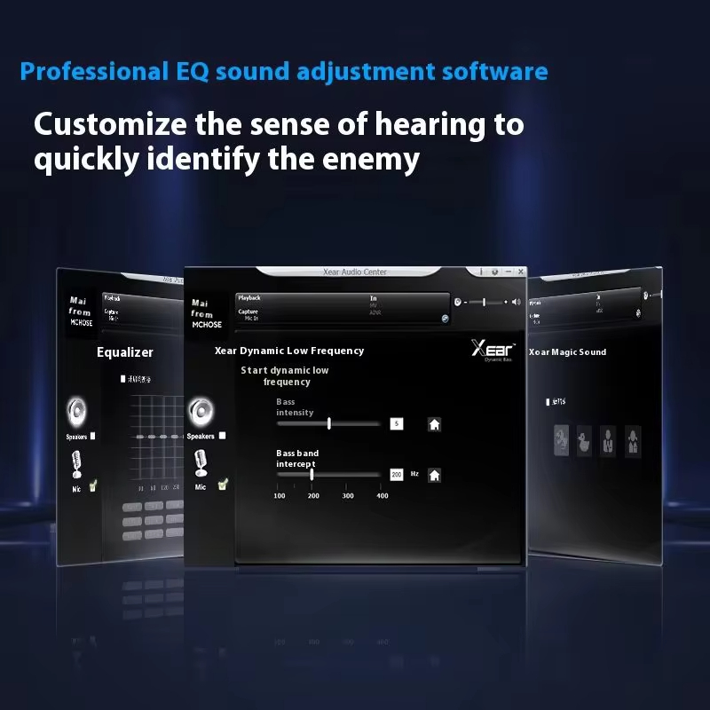 Original MCHOSE V9 Pro Customi - Desk Hifi Setup ulasan dan harga