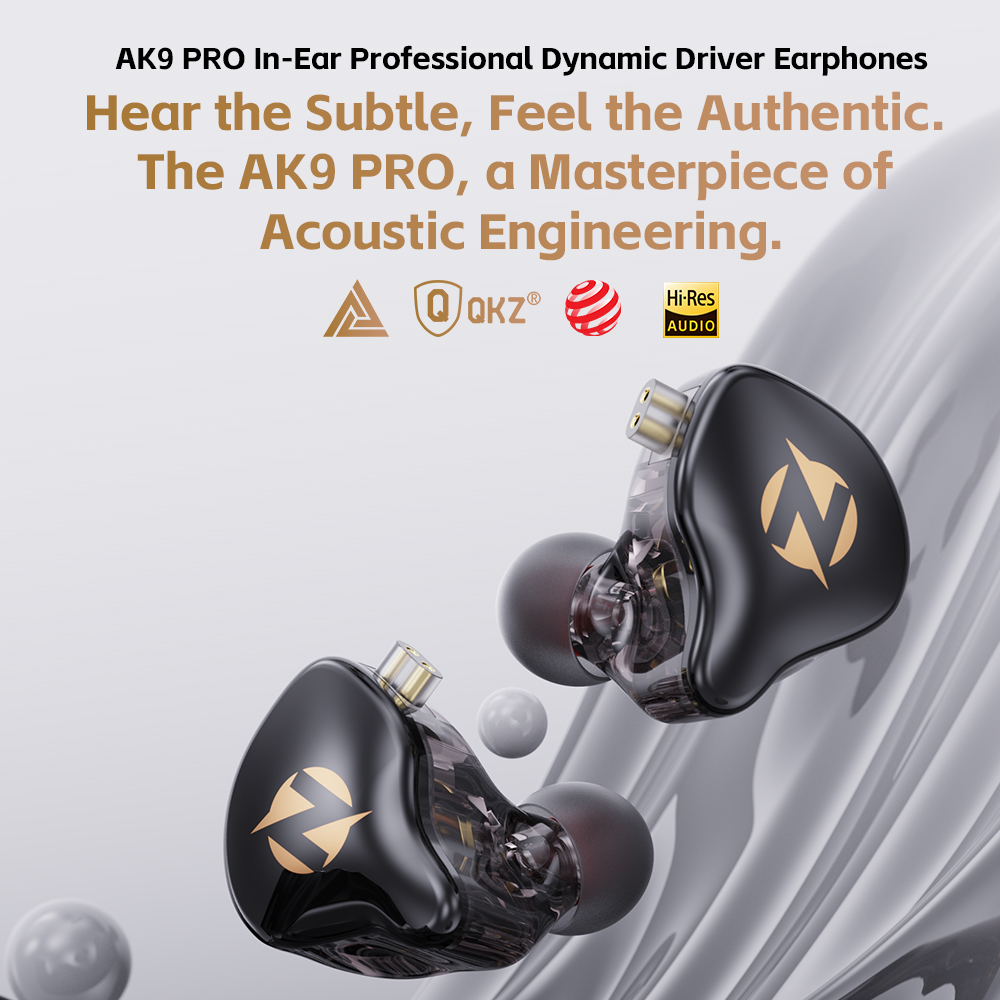 QKZ AK9 PRO In Ear Wired Earph - Desk Hifi Setup ulasan dan harga