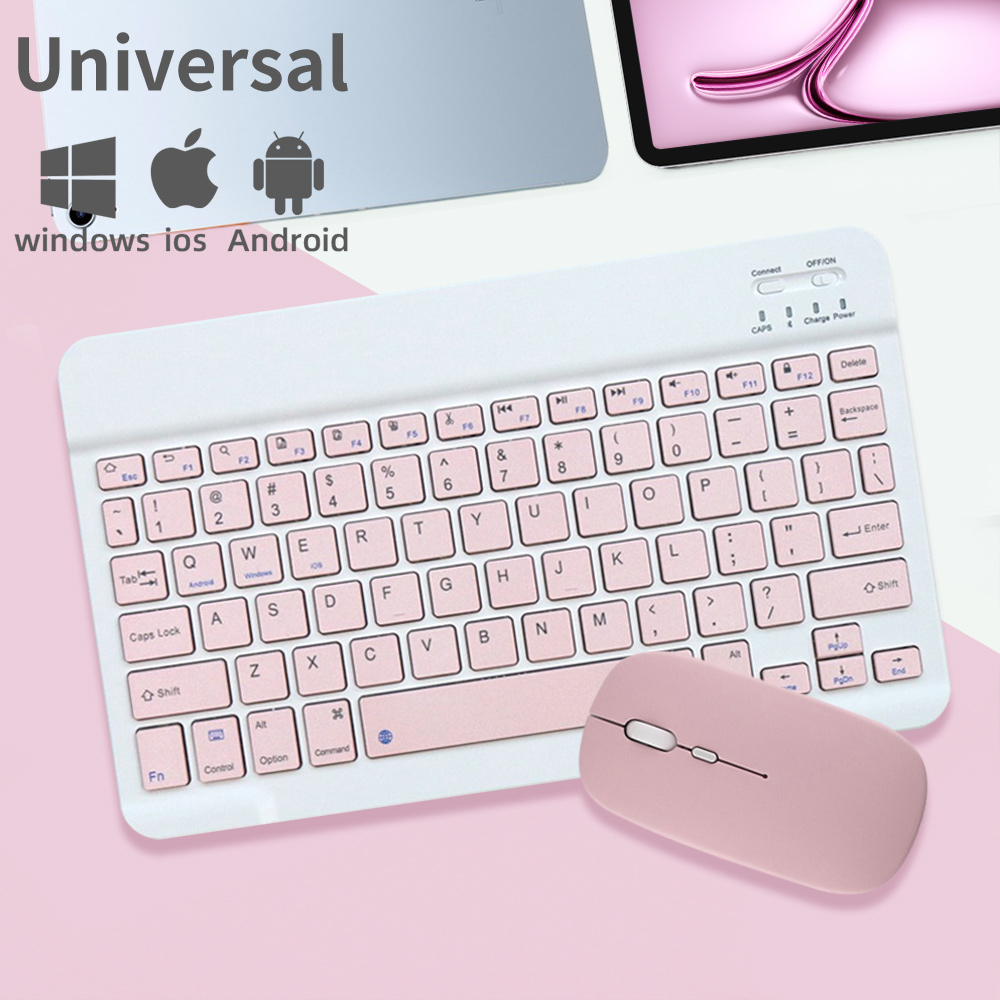 Universal Wireless Bluetooth K - Desk Setup Keyboard ulasan dan harga