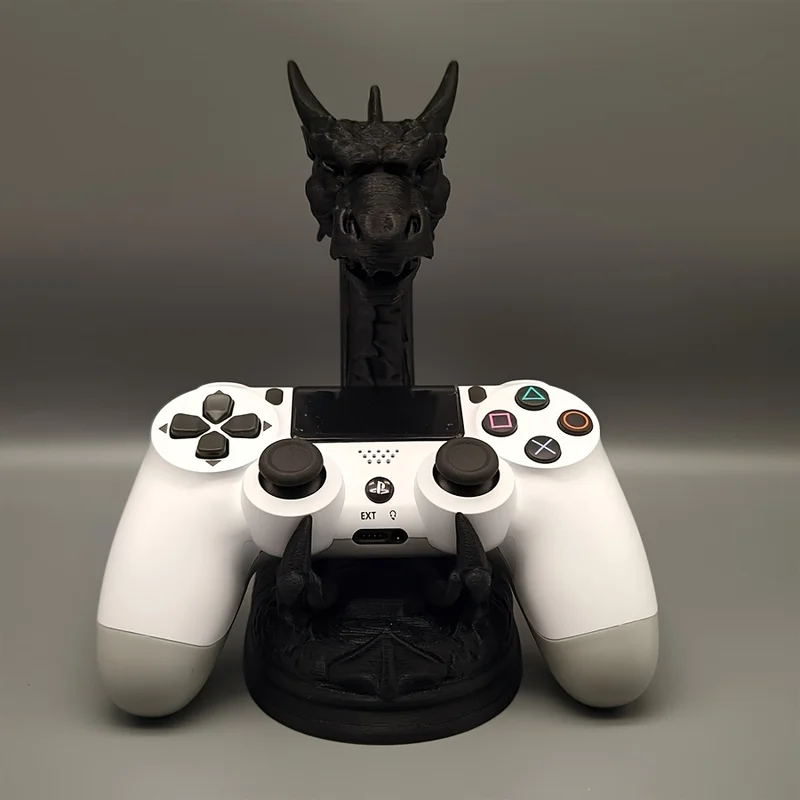 3D Printed Fantasy Dragon Skul - Desk Setup Ps5 ulasan dan harga