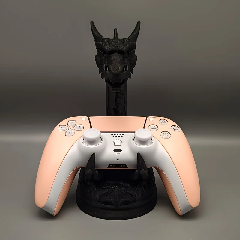3D Printed Fantasy Dragon Skul - Desk Setup Ps5 ulasan dan harga