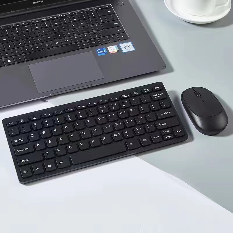 2.4G Wireless Keyboard and Mou - Desk Setup Keyboard ulasan dan harga