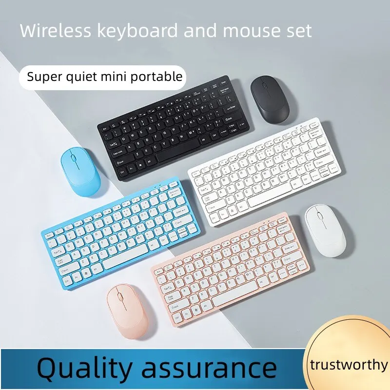 2.4G Wireless Keyboard and Mou - Desk Setup Keyboard ulasan dan harga