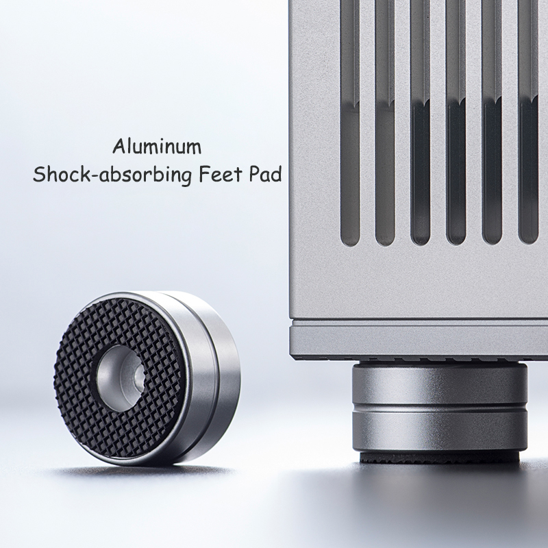 HiFi Audio Aluminum Alloy Spea - Desk Hifi Setup ulasan dan harga