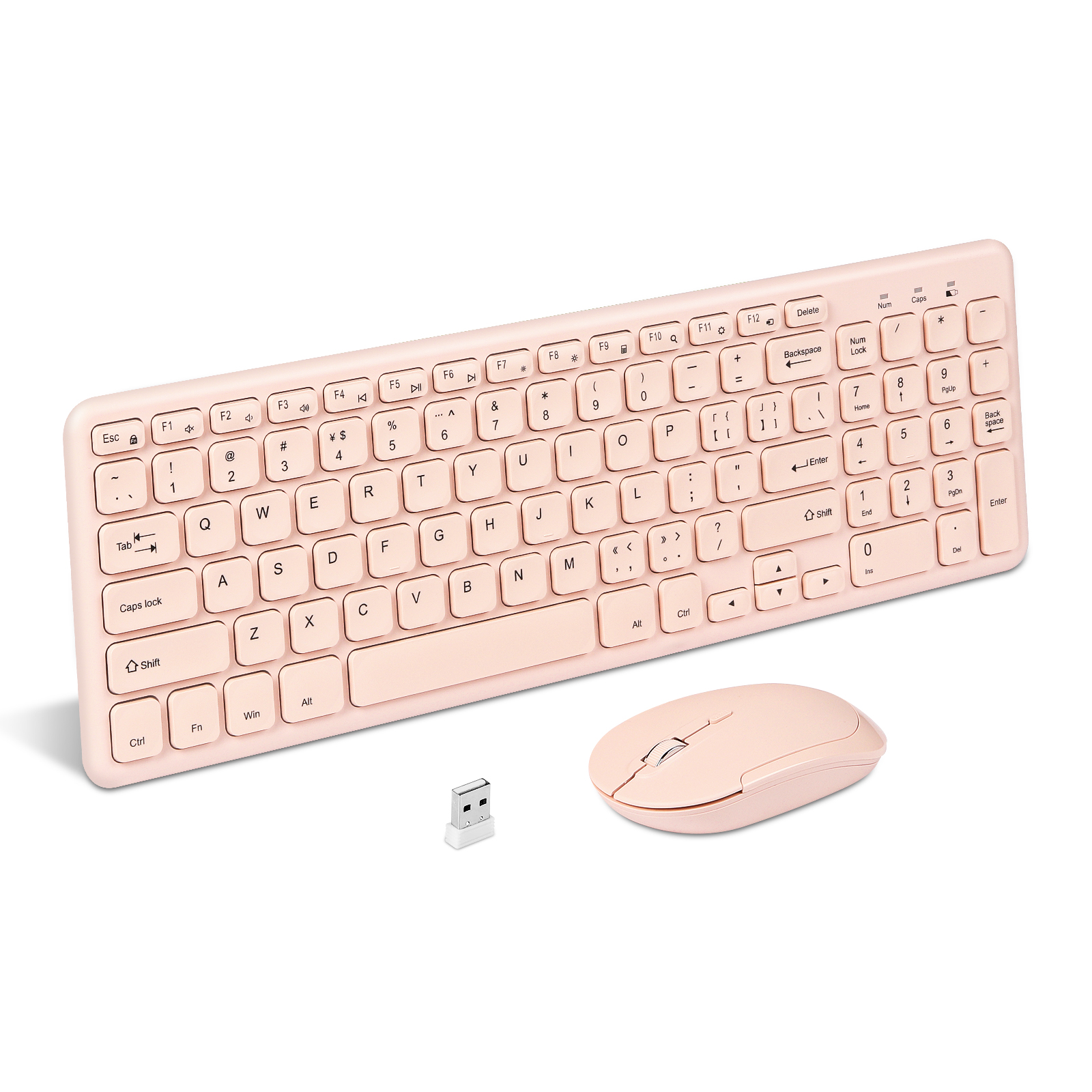 Fashion Wireless Keyboard and  - Desk Setup Keyboard ulasan dan harga