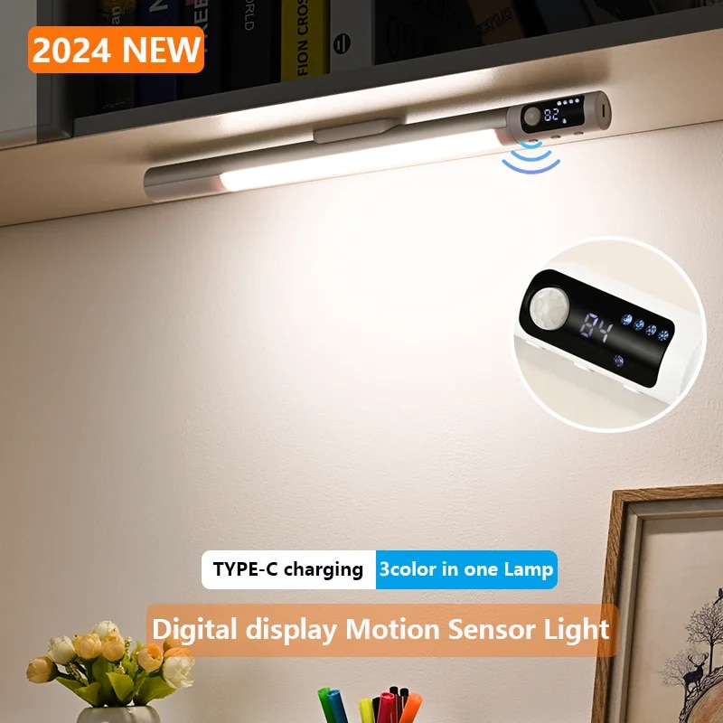 Motion Sensor Light Night Ligh - Desk Setup Led Strip ulasan dan harga