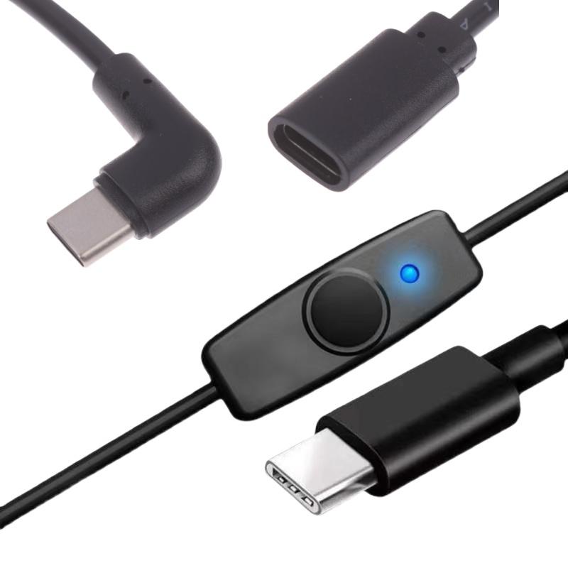 ⭐ 1/3Pc USB-C To Type C Power  - Desk Setup Led Strip ulasan dan harga