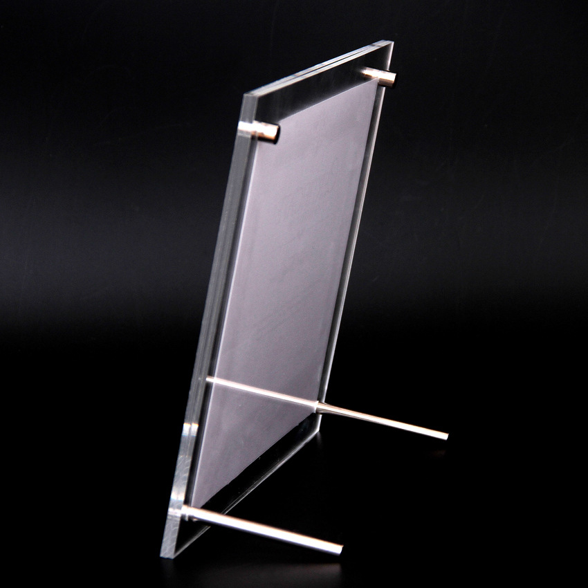 A4 Acrylic Photo Frame Plastic - Desk Setup Photo ulasan dan harga