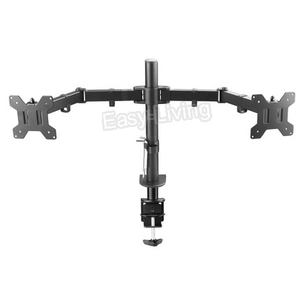 MS02 Desktop Clamping Full Mot - Dual Monitor Desk Setup ulasan dan harga