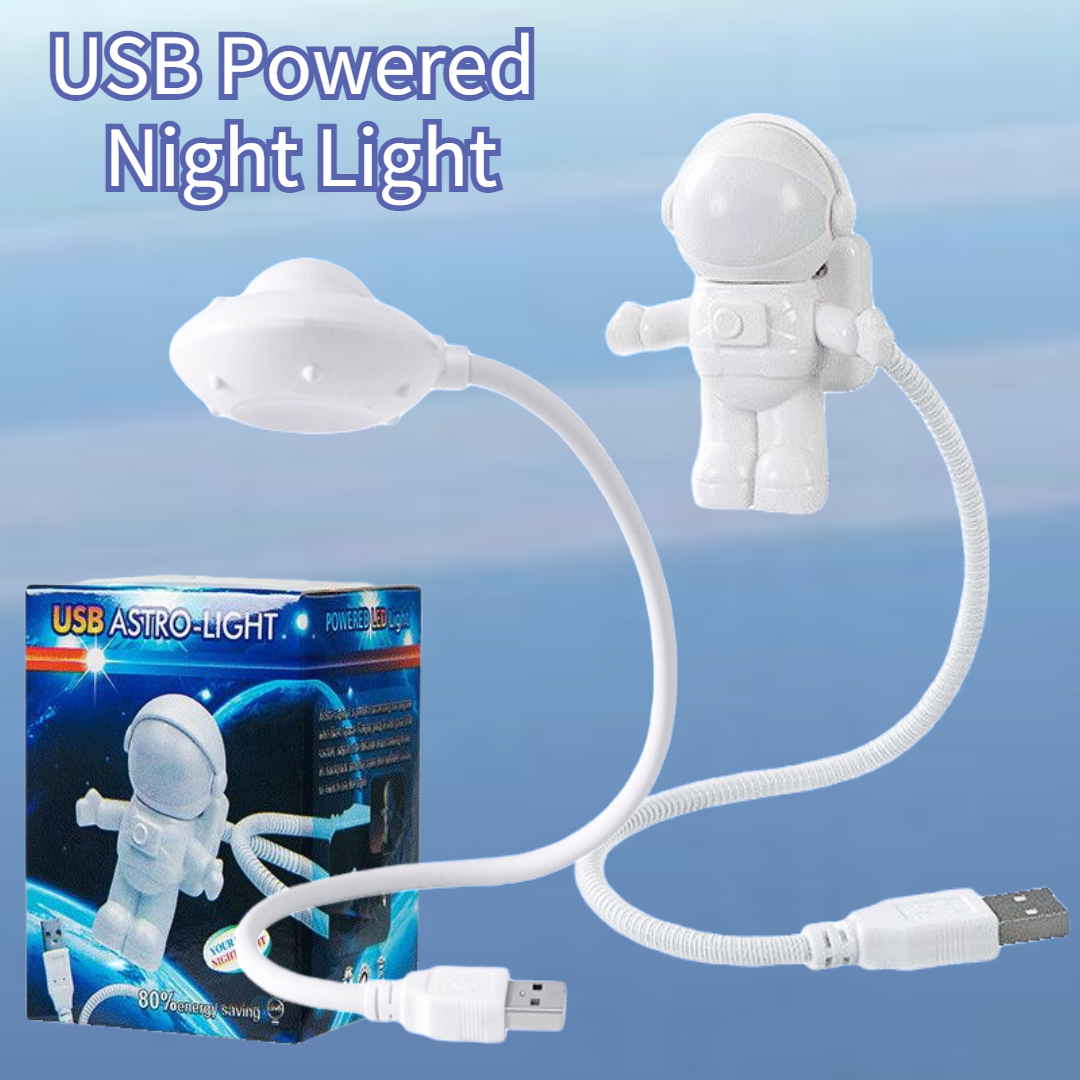 2pcs Astronaut USB Night Light - Led Desk Light Usb ulasan dan harga