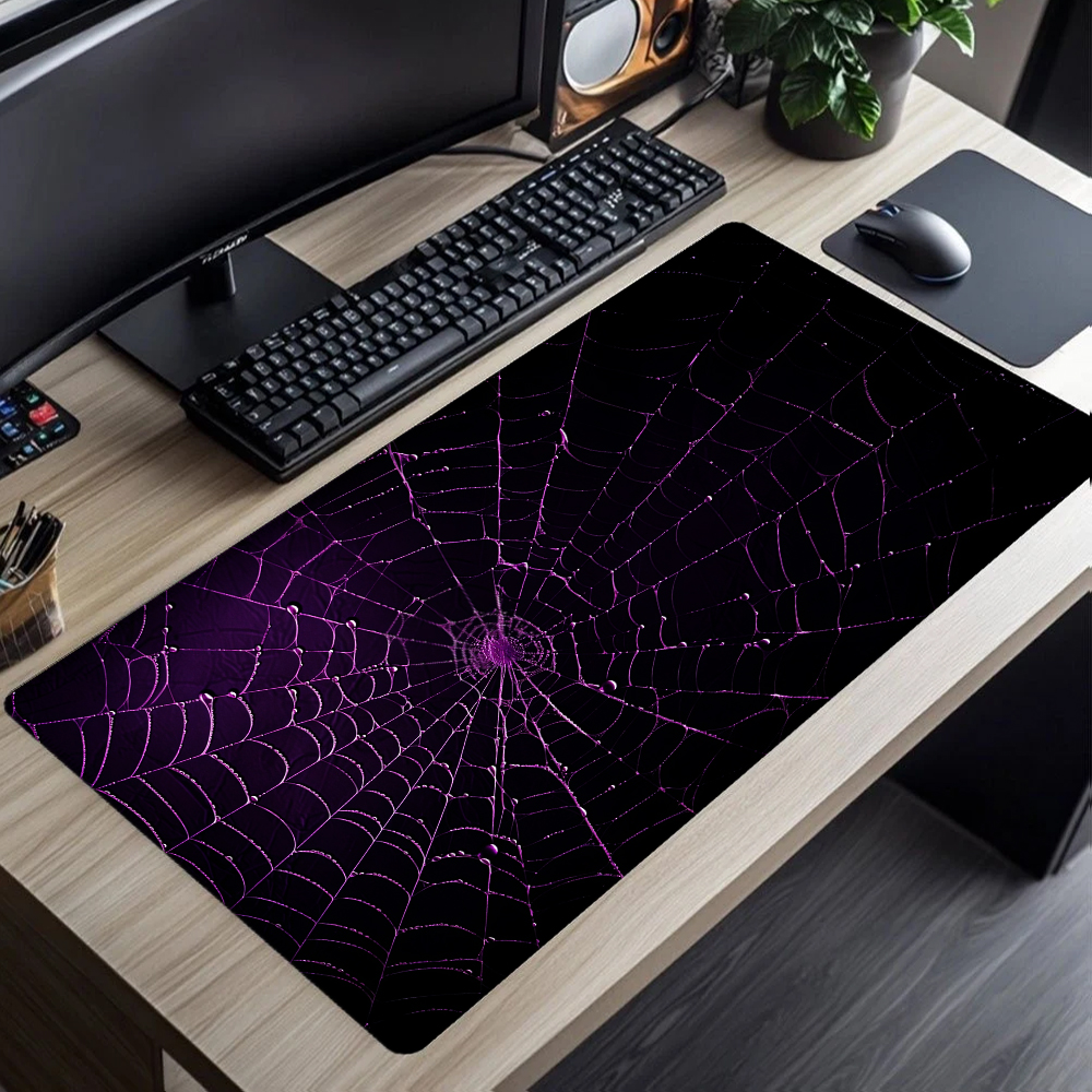 Abstract Black White Mouse Pad - Desk Setup Designer ulasan dan harga
