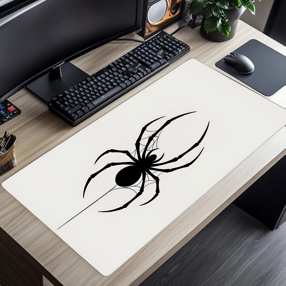 Abstract Black White Mouse Pad - Desk Setup Designer ulasan dan harga