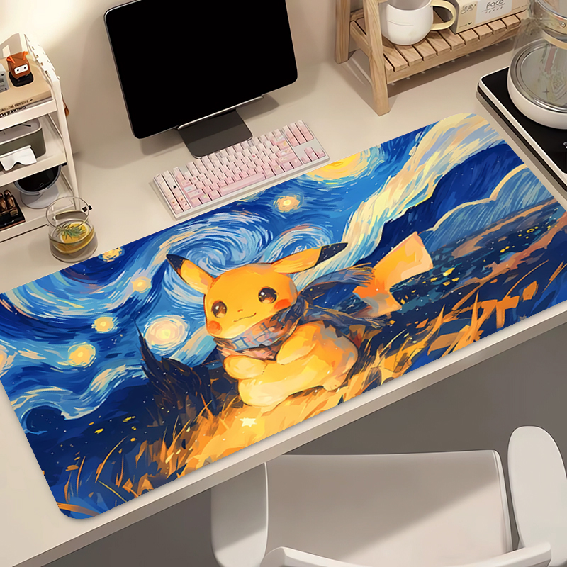 Anime Mouse Pad 90x40cm Pokemo - Desk Setup Maker ulasan dan harga