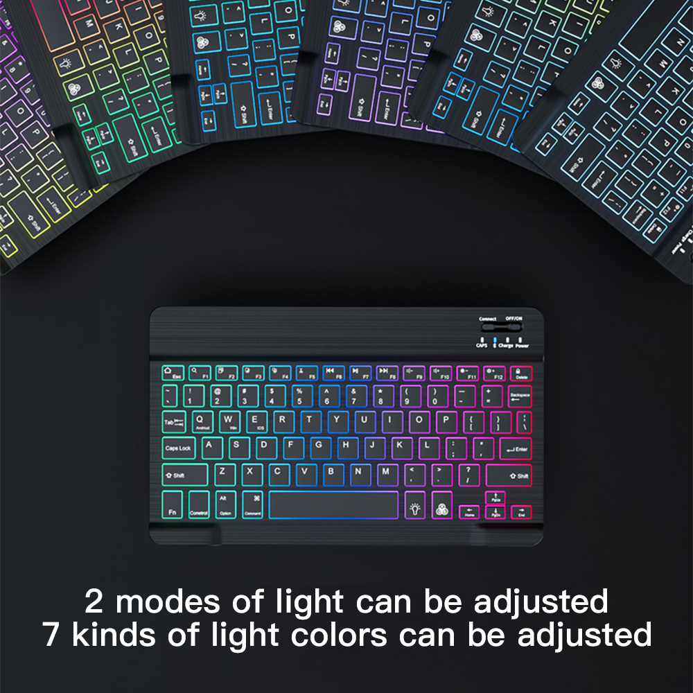 Backlit Backlight Bluetooth Ke - Desk Setup Keyboard ulasan dan harga