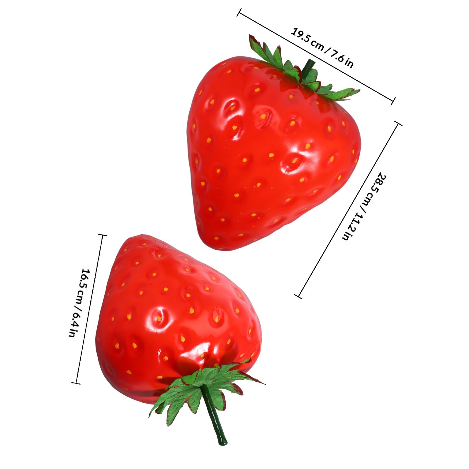 Extra Large Simulated Strawber - Desk Setup Photo ulasan dan harga