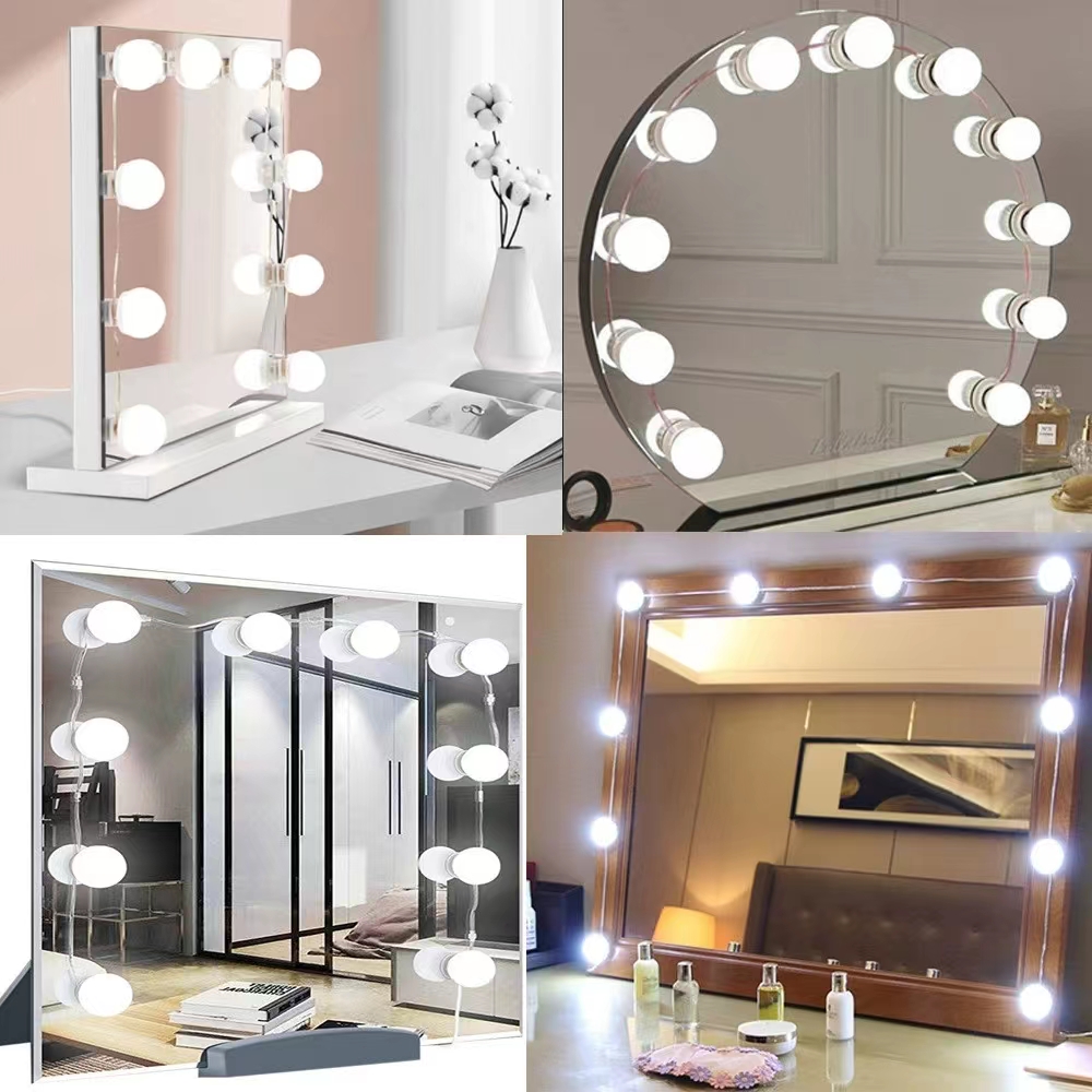 LED Light Paste Mirror Makeup  - Led Desk Light Usb ulasan dan harga