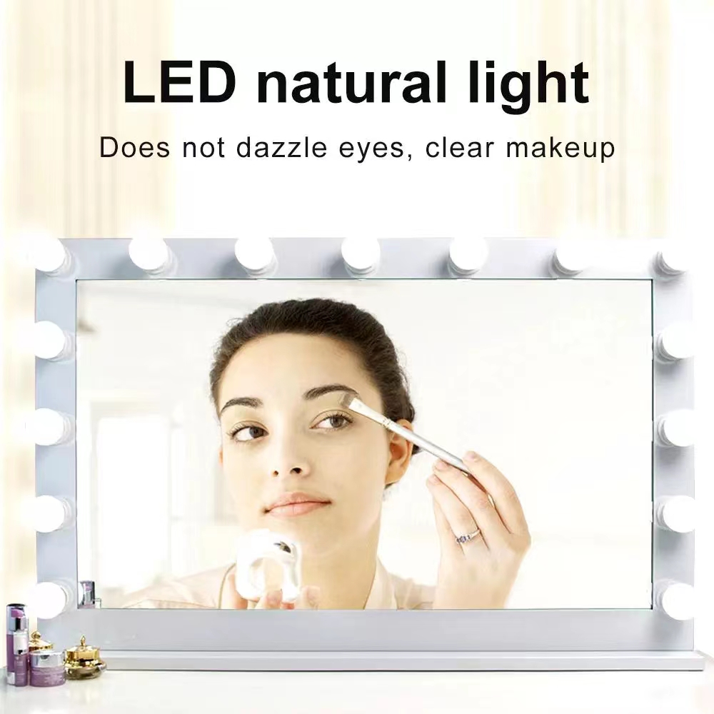 LED Light Paste Mirror Makeup  - Led Desk Light Usb ulasan dan harga