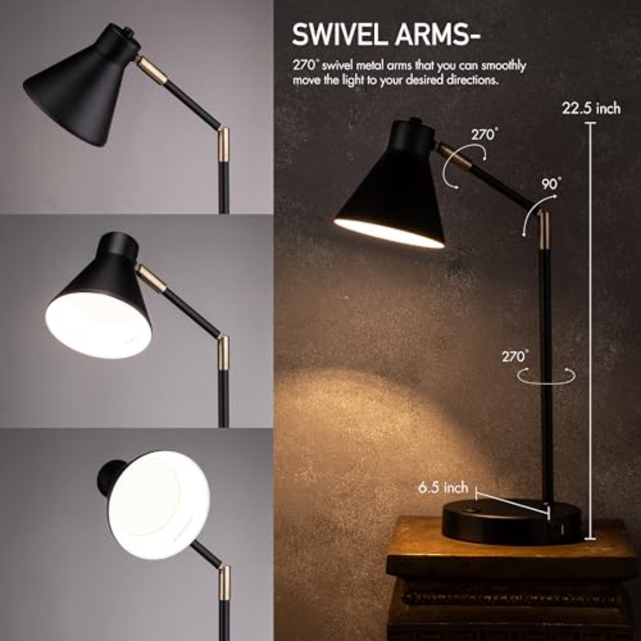 Astrum - LED Desk Lamp with Du - Led Desk Light Usb ulasan dan harga