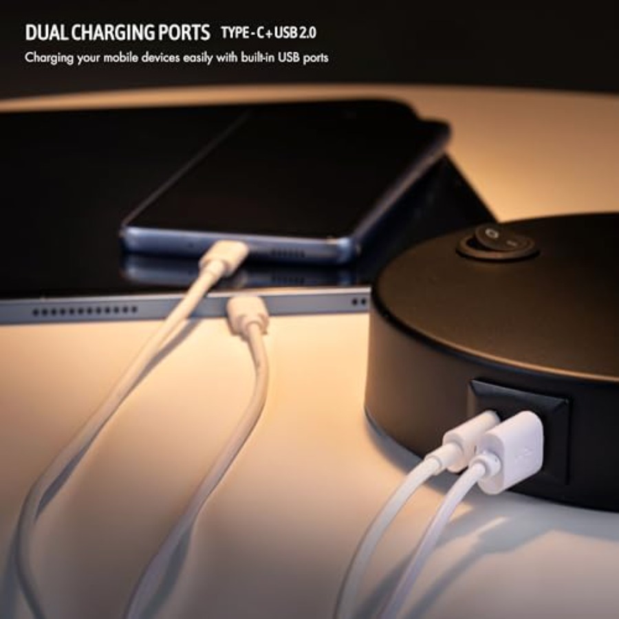 Astrum - LED Desk Lamp with Du - Led Desk Light Usb ulasan dan harga
