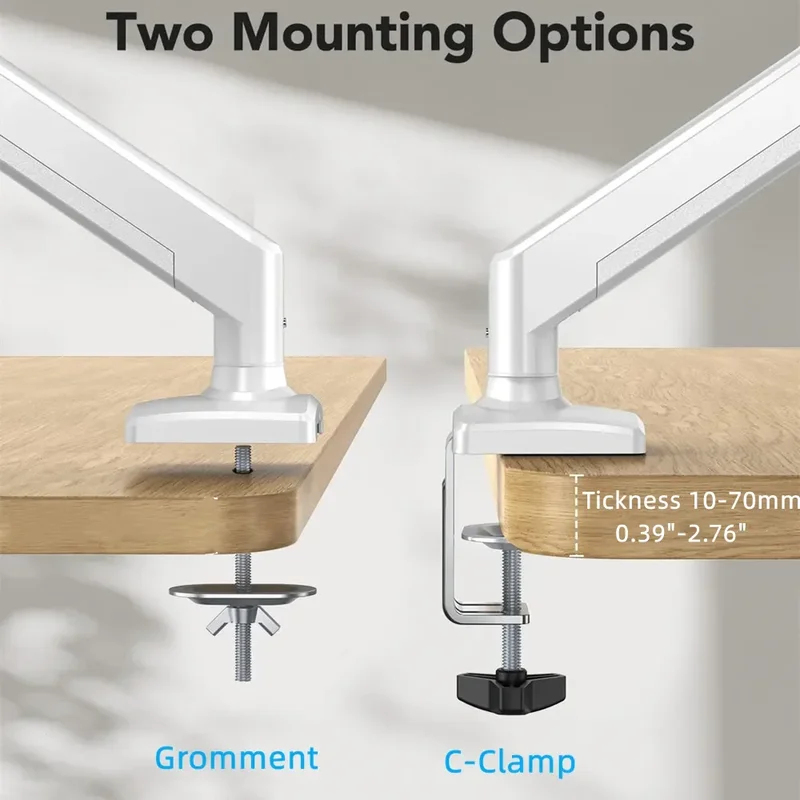 Heavy Duty Monitor Arm Bracket - Desk Setup With Monitor Arm ulasan dan harga