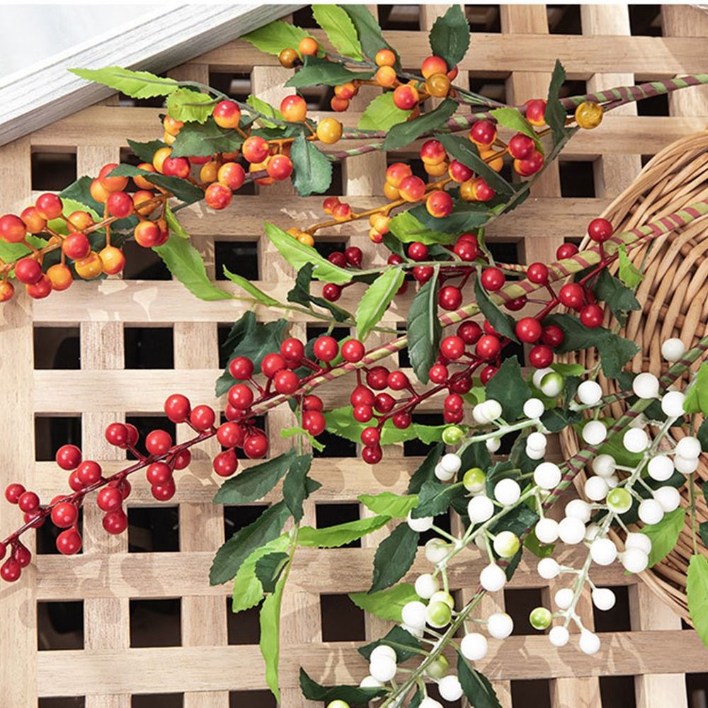 70cm Christmas Berry Branches  - Desk Setup Photo ulasan dan harga