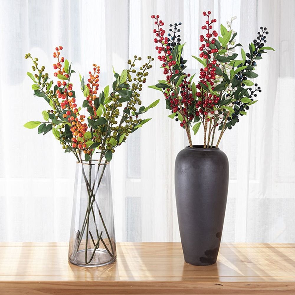 70cm Christmas Berry Branches  - Desk Setup Photo ulasan dan harga